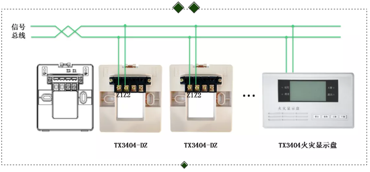 火災(zāi)顯示盤(pán)接線(xiàn)